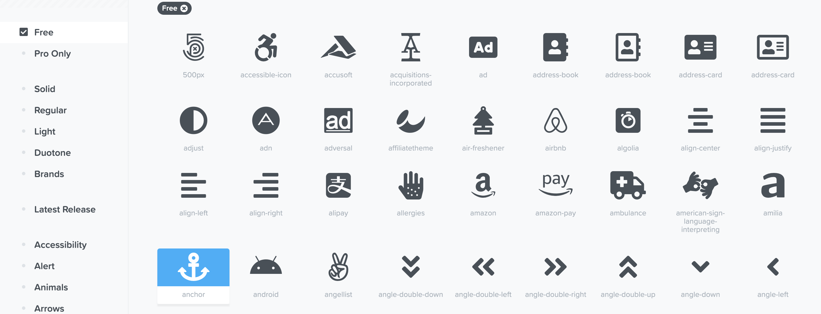 fontawesome