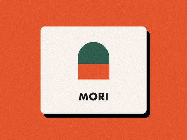 MORI 咖啡的拱門形 LOGO
